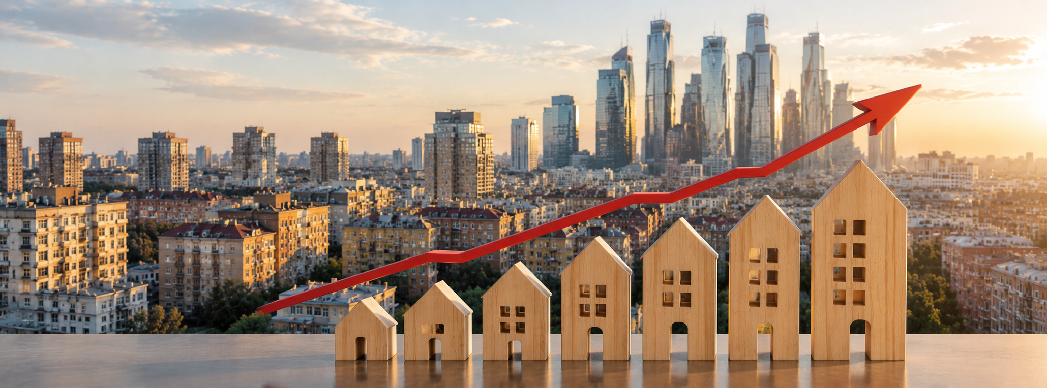 В Москве вторичка может подорожать на 10−12%