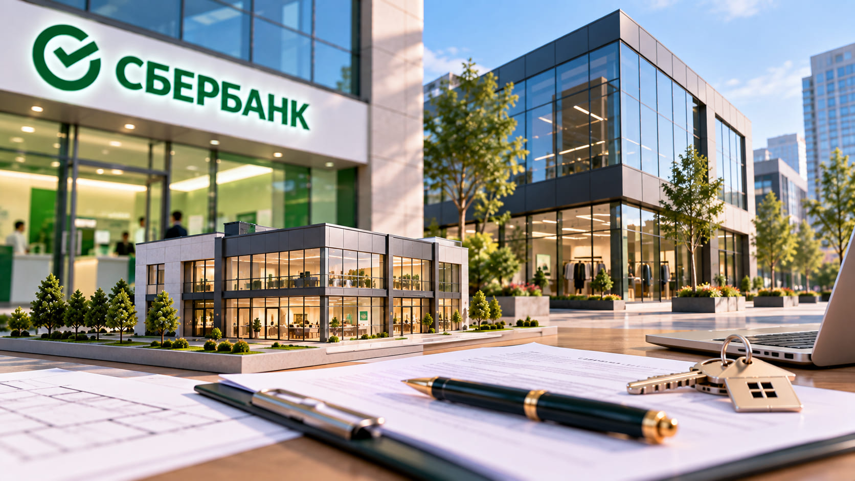 Сбер распространил ипотеку на коммерческую недвижимость для физлиц на первичный рынок
