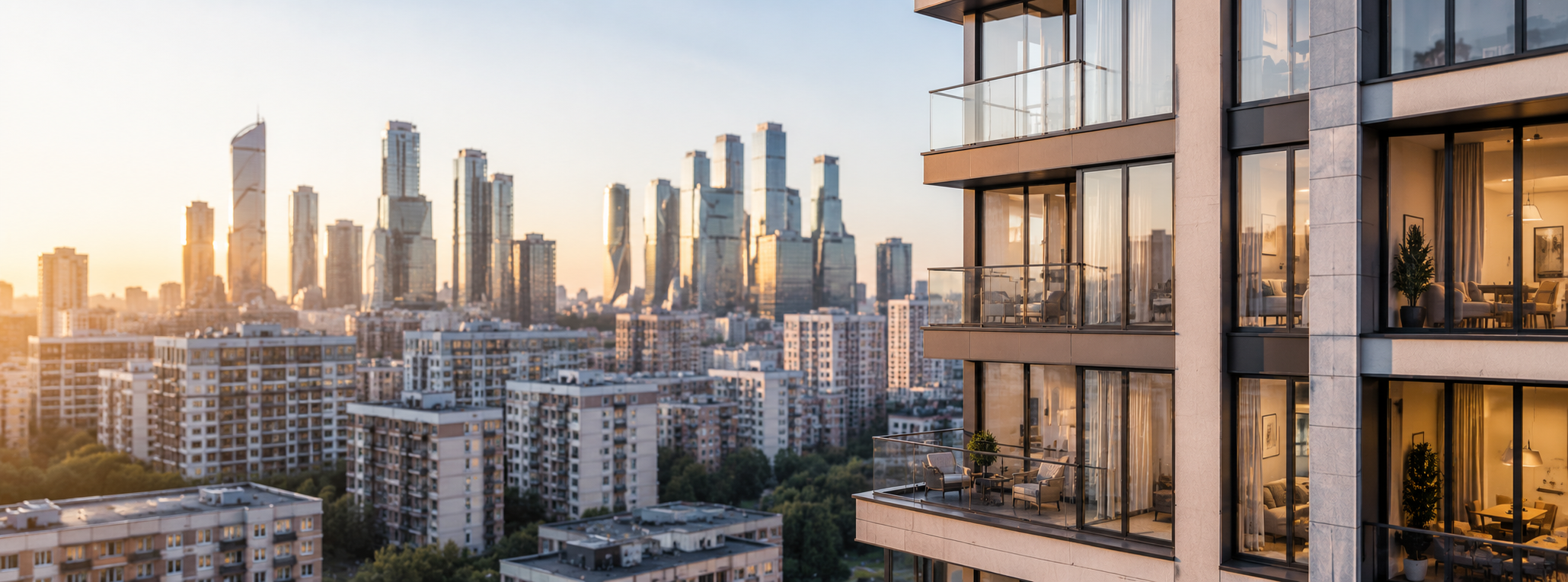 Половина апартаментов в Москве рассчитана на средний класс