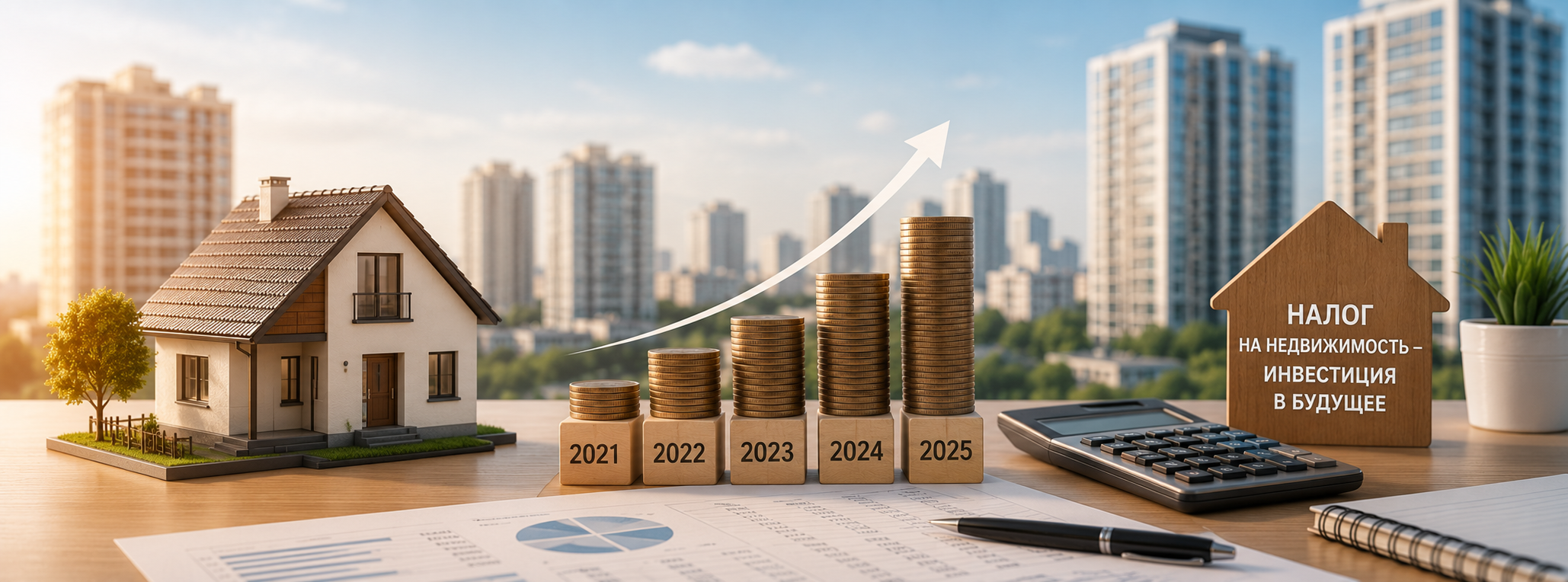 Налог на недвижимость физических лиц будут повышать постепенно до 2025 года