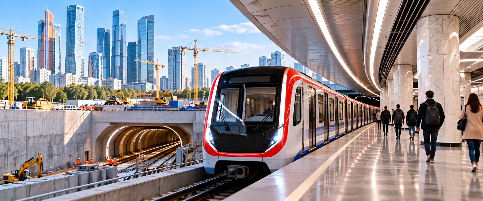 Какие станции метро построят в Москве к 2024 году