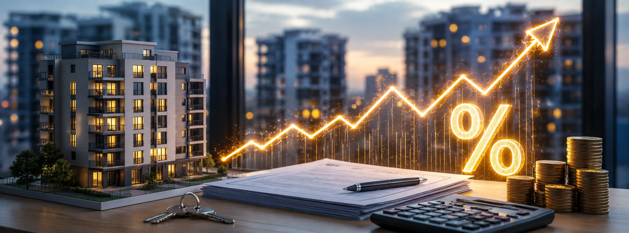 Средние ставки по ипотеке достигли 20,81% годовых