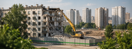 План по сносу московских 5-этажек выполнен на 93 %