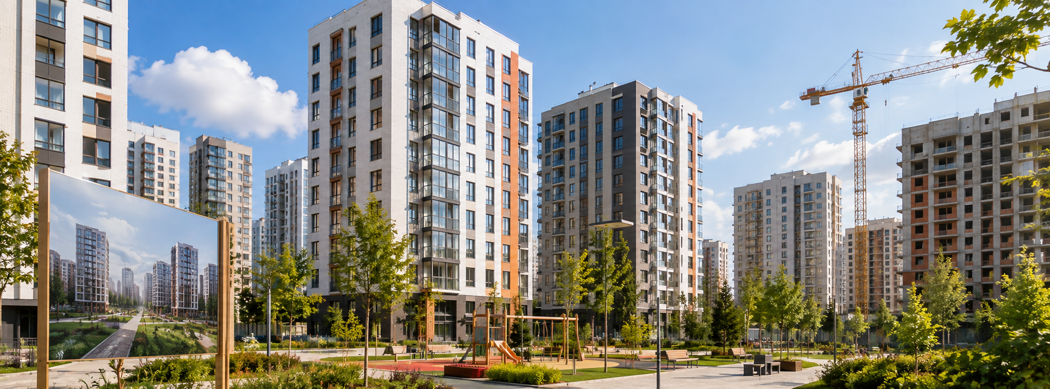 Реновация жилья в Москве: 59 новостроек ввели за год