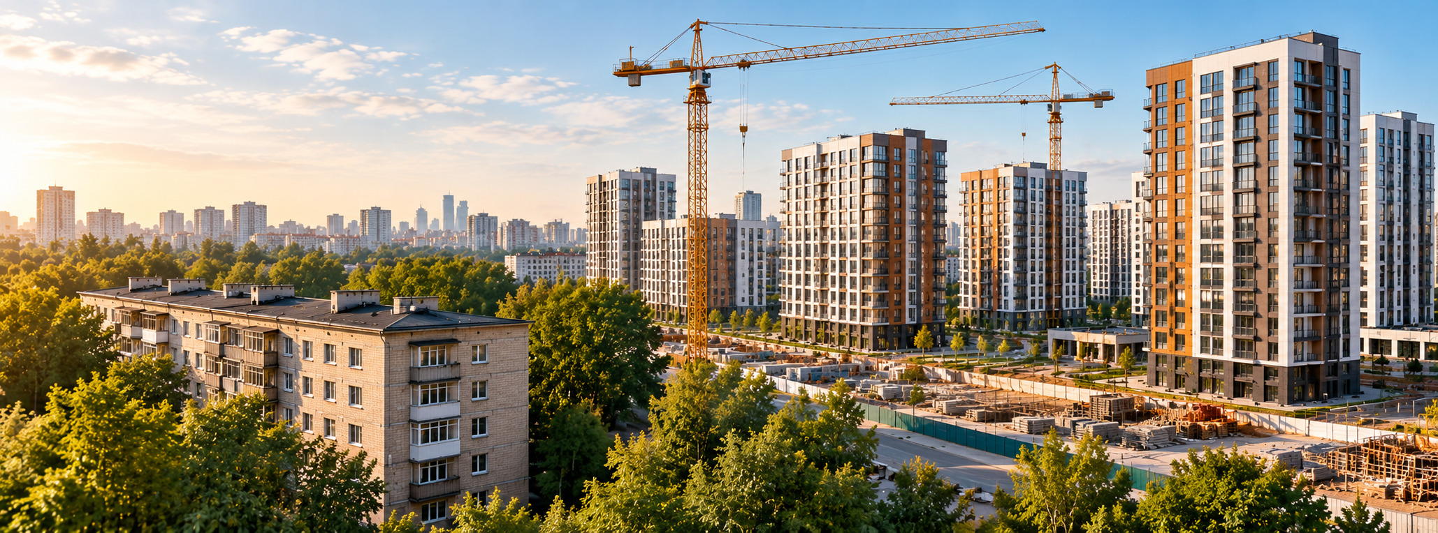 В Москве начнут строить больше домов по программе реновации