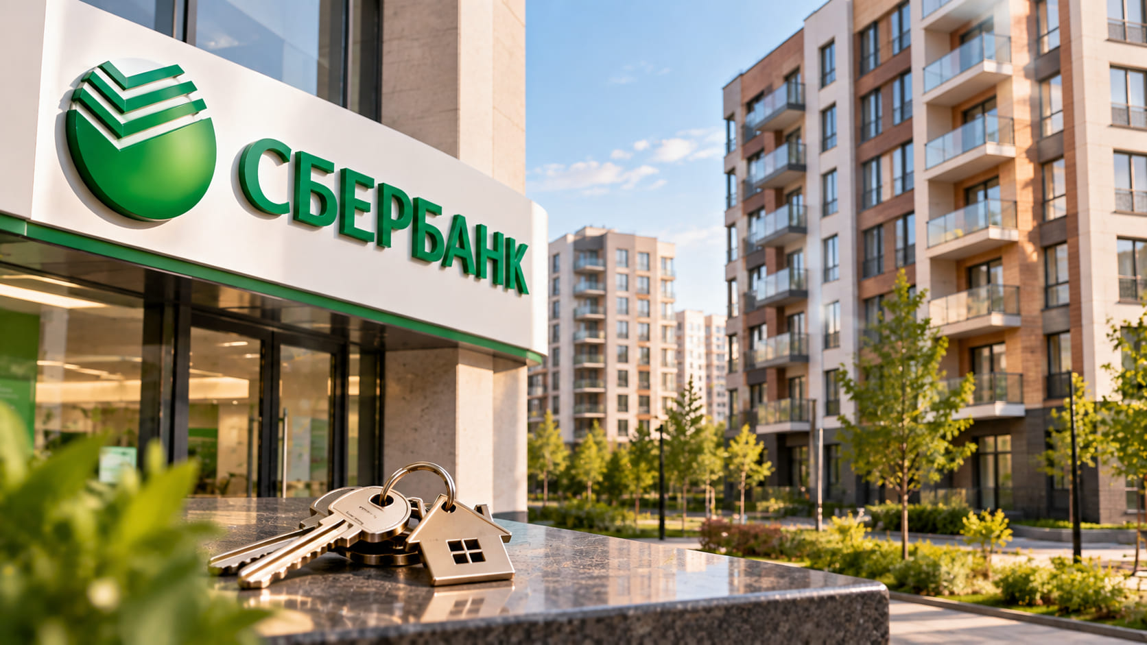 Сбербанк снижает ставки по кредитам на готовые квартиры