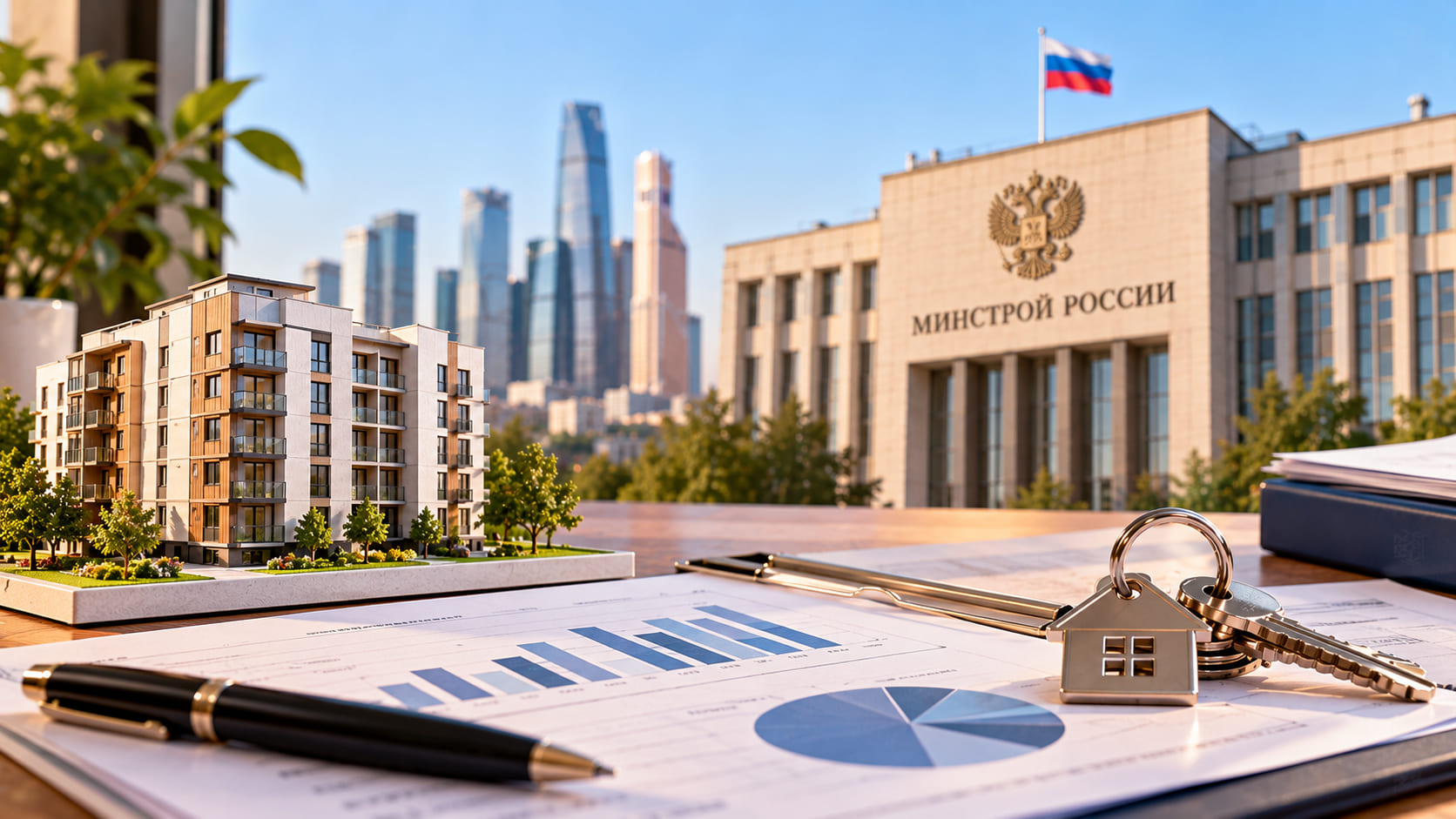 Минстрой планирует разработать новые предложения для поддержки ипотеки