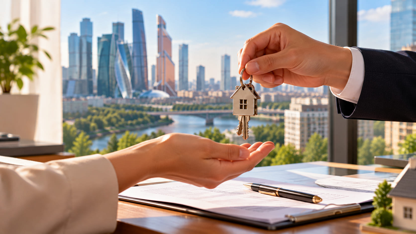 Объем ипотечных сделок с жильем в Москве вырос на 43%