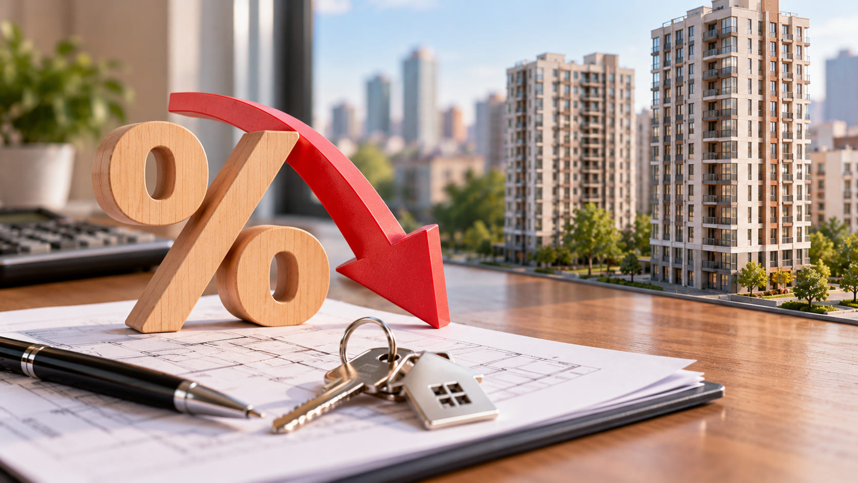 Средняя ставка по ипотеке может опуститься ниже 8% до конца года