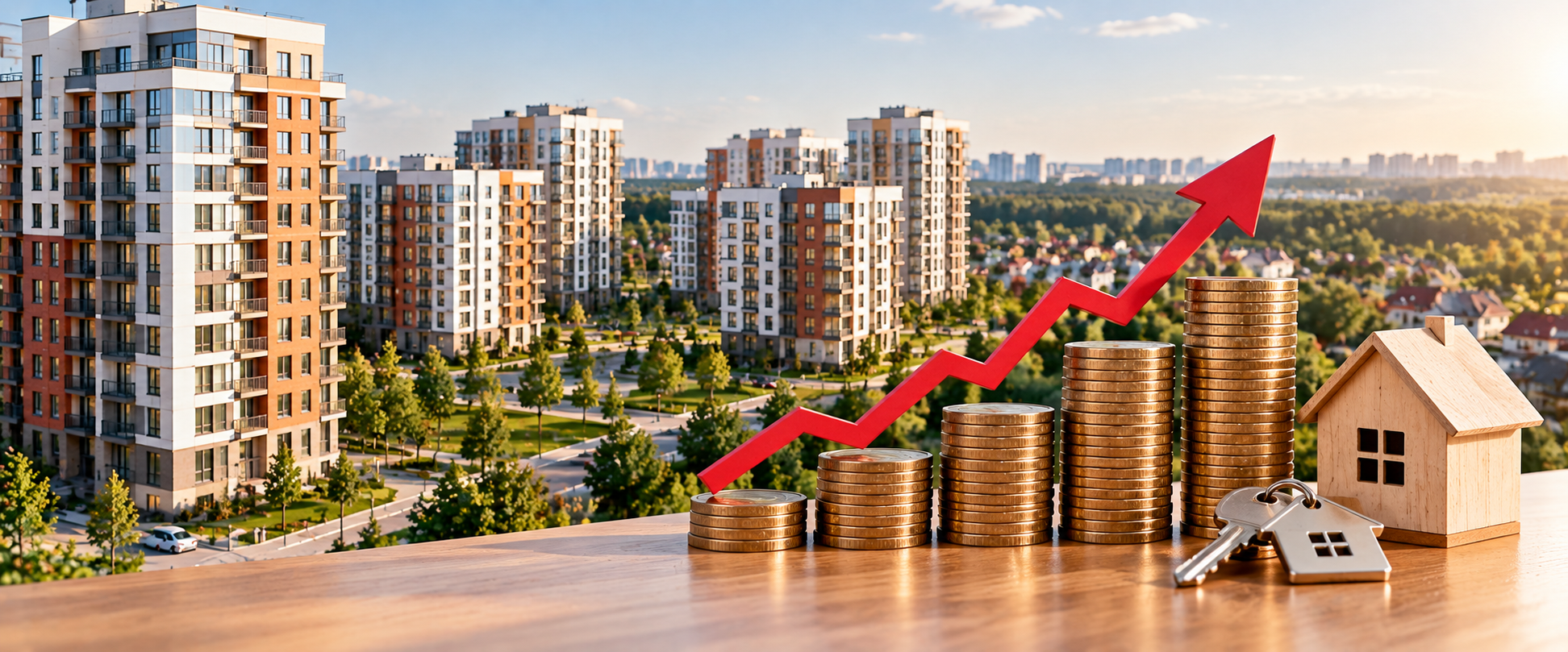 Квартиры дорожают: цены на вторичное жилье в Подмосковье выросли на 40%